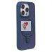 Чехол-накладка для Apple iPhone 15 Pro (темно-синий) - SM088 SafeMag