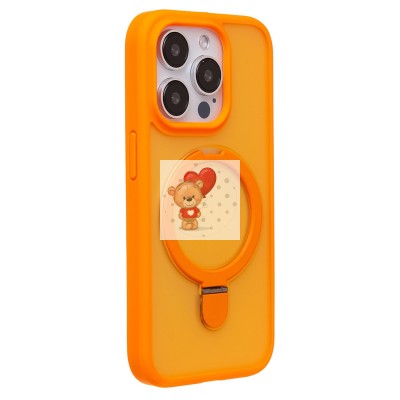 Чехол-накладка для Apple iPhone 15 Pro (оранжевый) - SM088 SafeMag Чехол-накладка для Apple iPhone 15 Pro (оранжевый) - SM088 SafeMag