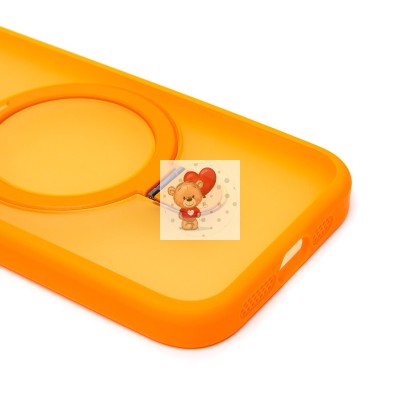 Чехол-накладка для Apple iPhone 15 Pro (оранжевый) - SM088 SafeMag Чехол-накладка для Apple iPhone 15 Pro (оранжевый) - SM088 SafeMag