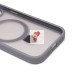 Чехол-накладка для Apple iPhone 15 (серый) - SM088 SafeMag