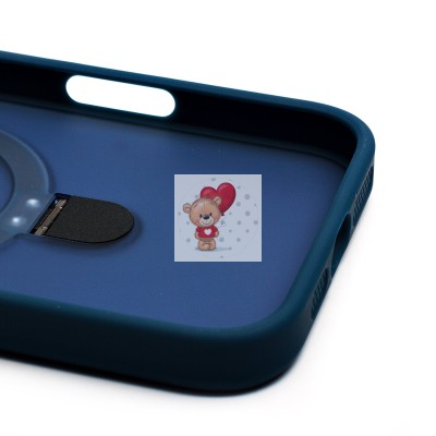 Чехол-накладка для Apple iPhone 16 Pro Max (темно-синий) - SM088 SafeMag Чехол-накладка для Apple iPhone 16 Pro Max (темно-синий) - SM088 SafeMag