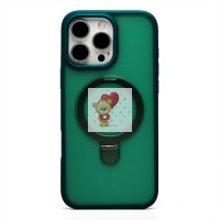 Чехол-накладка для Apple iPhone 16 Pro Max (темно-зеленый) - SM088 SafeMag