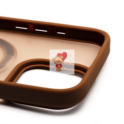 Чехол-накладка для Apple iPhone 16 Pro Max (золотой) - SM088 SafeMag Чехол-накладка для Apple iPhone 16 Pro Max (золотой) - SM088 SafeMag