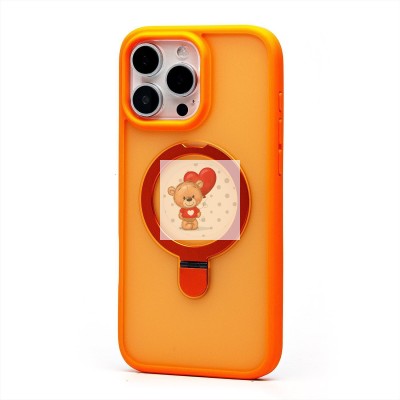 Чехол-накладка для Apple iPhone 16 Pro Max (оранжевый) - SM088 SafeMag