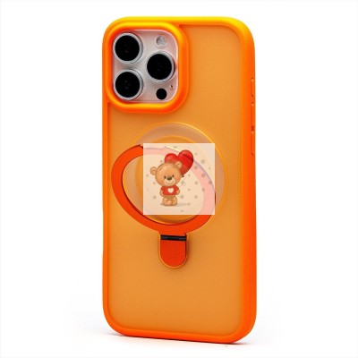 Чехол-накладка для Apple iPhone 16 Pro Max (оранжевый) - SM088 SafeMag
