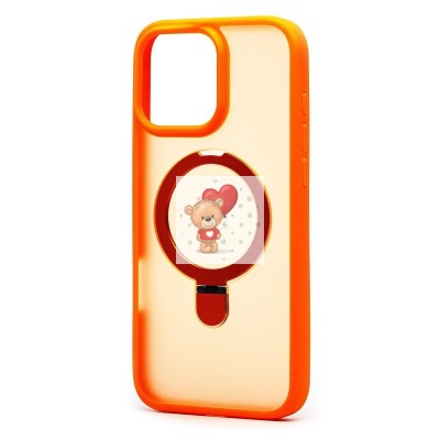 Чехол-накладка для Apple iPhone 16 Pro Max (оранжевый) - SM088 SafeMag