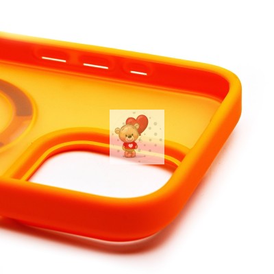 Чехол-накладка для Apple iPhone 16 Pro Max (оранжевый) - SM088 SafeMag