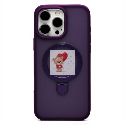 Чехол-накладка для Apple iPhone 16 Pro Max (фиолетовый) - SM088 SafeMag