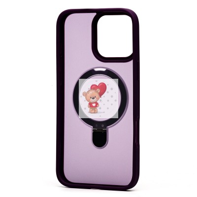 Чехол-накладка для Apple iPhone 16 Pro Max (фиолетовый) - SM088 SafeMag Чехол-накладка для Apple iPhone 16 Pro Max (фиолетовый) - SM088 SafeMag