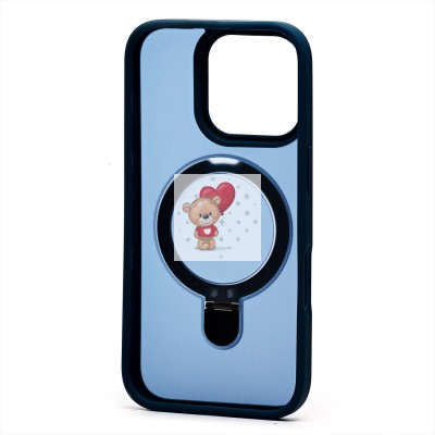 Чехол-накладка для Apple iPhone 16 Pro (темно-синий) - SM088 SafeMag