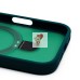 Чехол-накладка для Apple iPhone 16 Pro (темно-зеленый) - SM088 SafeMag