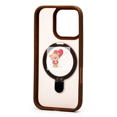 Чехол-накладка для Apple iPhone 16 Pro (золотой) - SM088 SafeMag