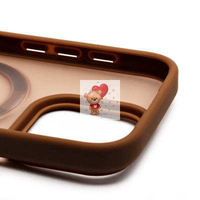 Чехол-накладка для Apple iPhone 16 Pro (золотой) - SM088 SafeMag