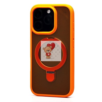 Чехол-накладка для Apple iPhone 16 Pro (оранжевый) - SM088 SafeMag