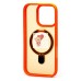 Чехол-накладка для Apple iPhone 16 Pro (оранжевый) - SM088 SafeMag