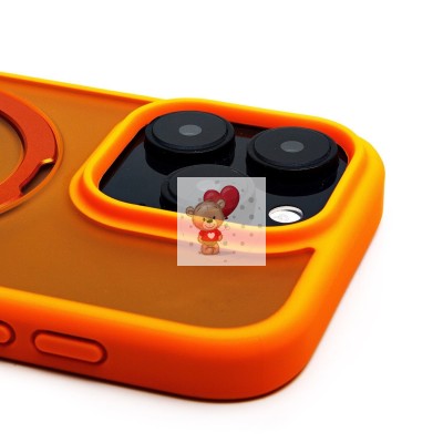 Чехол-накладка для Apple iPhone 16 Pro (оранжевый) - SM088 SafeMag