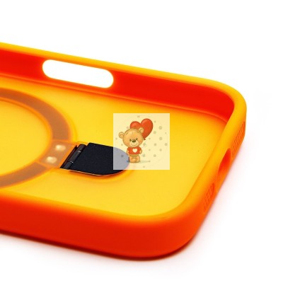 Чехол-накладка для Apple iPhone 16 Pro (оранжевый) - SM088 SafeMag