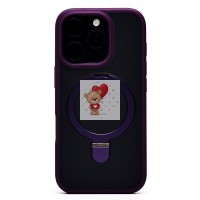 Чехол-накладка для Apple iPhone 16 Pro (фиолетовый) - SM088 SafeMag Чехол-накладка для Apple iPhone 16 Pro (фиолетовый) - SM088 SafeMag