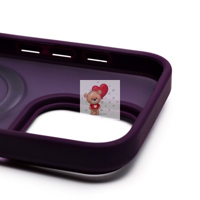 Чехол-накладка для Apple iPhone 16 Pro (фиолетовый) - SM088 SafeMag