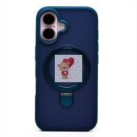 Чехол-накладка для Apple iPhone 16 (темно-синий) - SM088 SafeMag Чехол-накладка для Apple iPhone 16 (темно-синий) - SM088 SafeMag