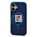 Чехол-накладка для Apple iPhone 16 (темно-синий) - SM088 SafeMag Чехол-накладка для Apple iPhone 16 (темно-синий) - SM088 SafeMag