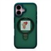 Чехол-накладка для Apple iPhone 16 (темно-зеленый) - SM088 SafeMag