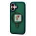 Чехол-накладка для Apple iPhone 16 (темно-зеленый) - SM088 SafeMag