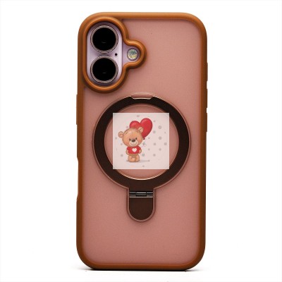 Чехол-накладка для Apple iPhone 16 (золотой) - SM088 SafeMag