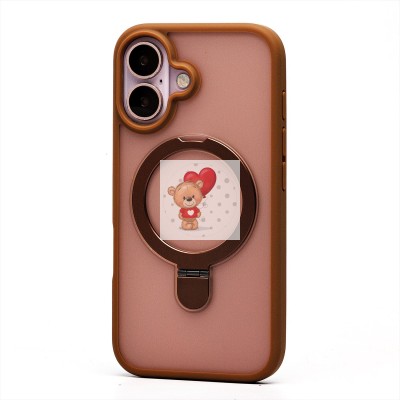 Чехол-накладка для Apple iPhone 16 (золотой) - SM088 SafeMag Чехол-накладка для Apple iPhone 16 (золотой) - SM088 SafeMag