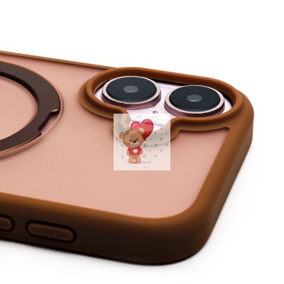 Чехол-накладка для Apple iPhone 16 (золотой) - SM088 SafeMag Чехол-накладка для Apple iPhone 16 (золотой) - SM088 SafeMag