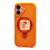 Чехол-накладка для Apple iPhone 16 (оранжевый) - SM088 SafeMag Чехол-накладка для Apple iPhone 16 (оранжевый) - SM088 SafeMag