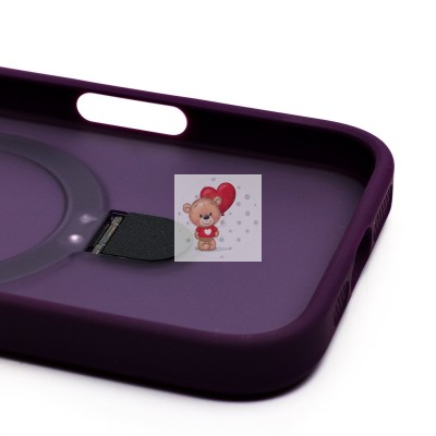 Чехол-накладка для Apple iPhone 16 (фиолетовый) - SM088 SafeMag