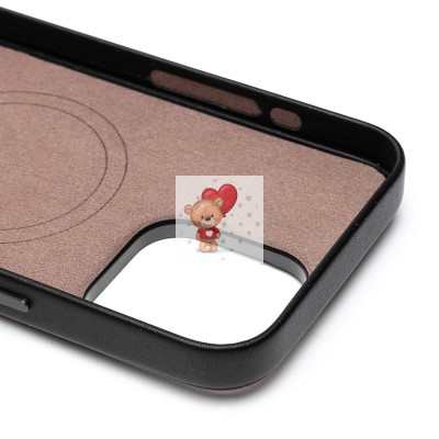 Чехол-накладка для Apple iPhone 15 Pro Max (глиняный) - SM089 SafeMag экокожа