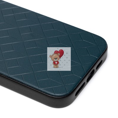 Чехол-накладка для Apple iPhone 15 Pro Max (зеленый) - SM089 SafeMag экокожа Чехол-накладка для Apple iPhone 15 Pro Max (зеленый) - SM089 SafeMag экокожа