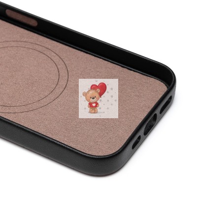 Чехол-накладка для Apple iPhone 15 Pro (глиняный) - SM089 SafeMag экокожа