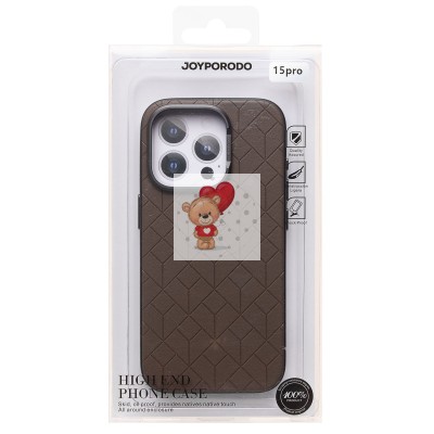 Чехол-накладка для Apple iPhone 15 Pro (глиняный) - SM089 SafeMag экокожа