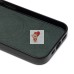Чехол-накладка для Apple iPhone 15 Pro (зеленый) - SM089 SafeMag экокожа