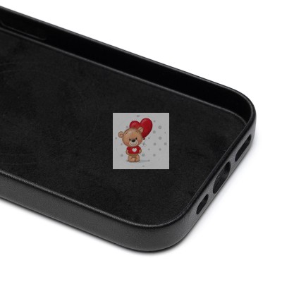 Чехол-накладка для Apple iPhone 15 (черный) - SM089 SafeMag экокожа Чехол-накладка для Apple iPhone 15 (черный) - SM089 SafeMag экокожа