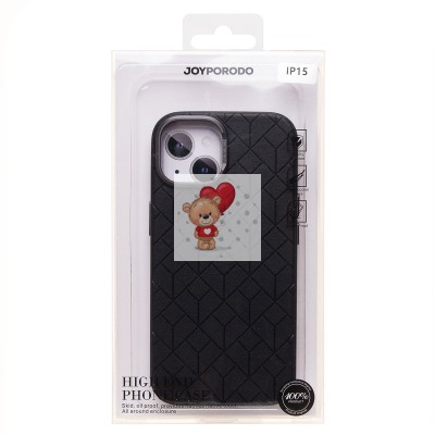 Чехол-накладка для Apple iPhone 15 (черный) - SM089 SafeMag экокожа Чехол-накладка для Apple iPhone 15 (черный) - SM089 SafeMag экокожа