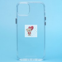 Чехол-накладка для Apple iPhone 14 Plus (прозрачный) - Space Чехол-накладка для Apple iPhone 14 Plus (прозрачный) - Space