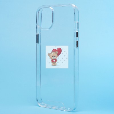 Чехол-накладка для Apple iPhone 14 Plus (прозрачный) - Space Чехол-накладка для Apple iPhone 14 Plus (прозрачный) - Space