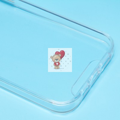 Чехол-накладка для Apple iPhone 14 Plus (прозрачный) - Space Чехол-накладка для Apple iPhone 14 Plus (прозрачный) - Space