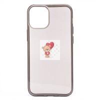 Чехол-накладка для Apple iPhone 12 (черный) - Ultra Slim