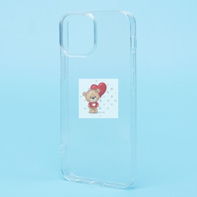 Чехол-накладка для Apple iPhone 13 mini (прозрачный) - Ultra Slim