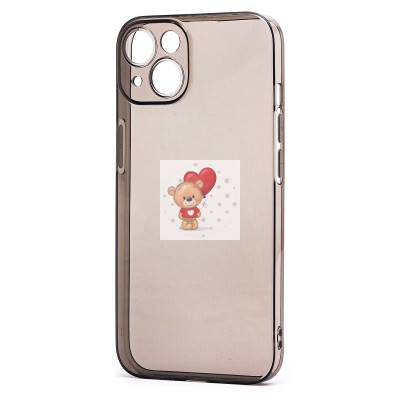 Чехол-накладка для Apple iPhone 14 (черный) - Ultra Slim