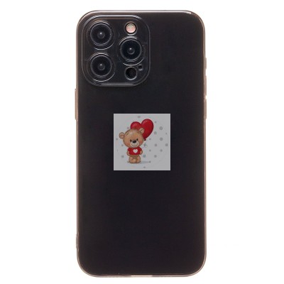 Чехол-накладка для Apple iPhone 15 Pro Max (черный) - Ultra Slim