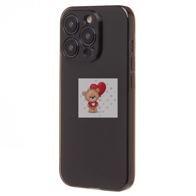 Чехол-накладка для Apple iPhone 15 Pro (черный) - Ultra Slim