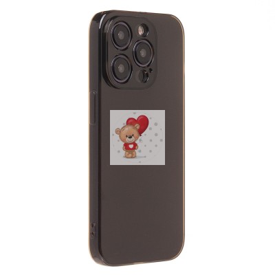 Чехол-накладка для Apple iPhone 15 Pro (черный) - Ultra Slim