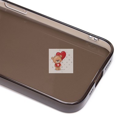 Чехол-накладка для Apple iPhone 15 Pro (черный) - Ultra Slim