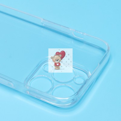 Чехол-накладка для Apple iPhone 15 Pro (прозрачный) - Ultra Slim